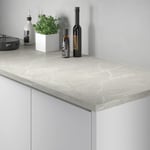 Benkeplate Fibo Laminat 195 Marble Grey