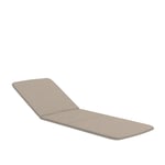 Houe - MOLO Sunbed Cushion - Ash - Utendørs puter og dyner - Henrik Pedersen - Beige