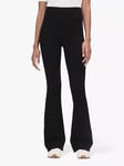 FRAME The Jetset Flared Jeans, Sheen Noir