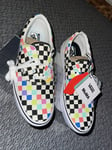 NWB Men’s Vans MoMA Comfycush Era Brand White/Black Trainers Size 10.5