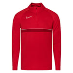 Nike Träningströja Academy 21 Drill Top - Röd/Vit, storlek X-Large