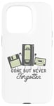 iPhone 15 Pro Gone But Never Forgotten Funny Old Movie VHS Disk Tape TV Case