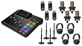 Røde Rødecaster Pro Ii Podcasting Bundle 4