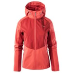 Elbrus Naisten / naisten Envisat Soft Shell takki, Hiihtopartio/Hibiscus/Blue Bird UTIG1343_skipatrolhibiscusbluebird