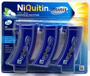 Niquitin Minis Mint 2mg 60 Lozenges Nicotine / EXP 12/25