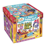 Lisciani - CAROTINA BABY Super Box – Boîte Colorée avec Jeux Educatifs Géants - Pour Enfant dès 1 An – Avec Puzzles, Mémo et Jeux d'Association – Activité d'Apprentissage Ludique et Éducative