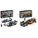 LEGO Speed Champions Voitures de Course BMW M4 GT3 et BMW M Hybrid V8, Véhicules Jouet pour Enfants & Speed Champions La Voiture de Course de Formule 1 McLaren 2023, Véhicule Jouet