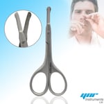 YNR Nose Grooming Scissors Moustache Mustache Hair Trimming Baby Nail Scissors