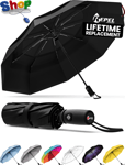 Repel  Umbrella  Windproof  Travel  Umbrellas  for  Rain -  Easy  Auto  Open  Cl