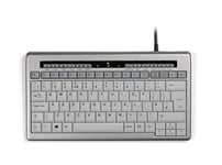 Bakker & Elkhuizen BNES840DUK Keyboard QWERTY S-board 840 Design USB silver-white