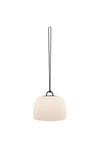 Kettle 36cm LED Dimmable Outdoor Pendant Ceiling Light White IP65 2700K