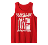 Mechanic For Men Auto Repair Car Builder Garage Tools Funny Tank Top