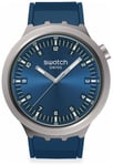 Swatch SB07S102 Big Bold Irony INDIGO HOUR (47mm) Navy Blue Watch