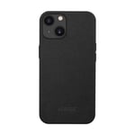 Coque en Suède Alcantara pour Apple iPhone 14 Plus, Minuit Noir - Neuf