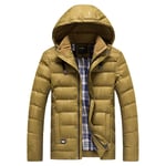 Doudoune Homme De Marque À Capuche Manteau Chaude Parka D'hiver Hommes - Zs307035