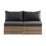 Loungesoffa Comfort Garden Wisconsin utan Armstöd 2-sits