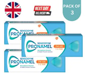 3 x Sensodyne ProNamel Kids T/Paste 50ml for 6-12 Years Gentle Enamel Care