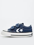 Converse Infant Star Player 76 Ox Trainers - Navy/white, Navy/White, Size 2 Younger