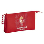 Bag Real Sporting de Gijón 811972744 Röd (22 x 12 x 3 cm)