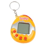 Mini Virtuell Elektronisk Husdjur Tamagotchi Maskin Leksaker Nyckelring Hänge För Barn Presenter Yellow