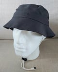 L/XL THE NORTH FACE Asphalt Grey Adult BUCKET HAT 100% Cotton MTN Buck11