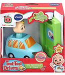Vtech Cocomelon Toot-Toot Drivers JJ’s Family Car & Track - Brand New