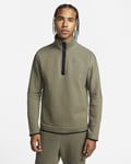 Nike Sportswear Tech Fleece1/2-Zip TopSz M Medium Olive/HeatherDQ4314-222