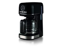 Ariete 1396/02, Droppande Kaffebryggare, 1,5 L, Malat Kaffe, 900 W, Svart