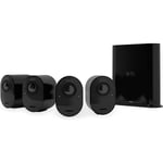 Arlo Ultra 2 Security System 4 Camera Kit - Noir (VMS5440B)