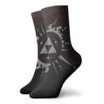 Chaussettes de Compression The Legend of Zelda2 Chaussettes équipage drôle décontracté Unisexe Impression Cheville Sport Chaussette