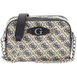 Sac Bandouliere Guess  Sac Bandoulière  Izzy Camera Bag Navy Logo JY865414