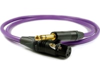 Melodika Jack 6.3Mm - Xlr Kabel 17M Lila