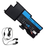 amsahr W0Y6W-03 Ersatz Batterie für Dell XPS 15, 15-3828, 15-L521x, 03NPC0, 09F233 - Umfassen Stereo Ohrhörer schwarz