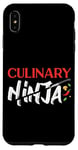 iPhone XS Max Cooking Cook Ninja Kitchen Chef Culinary Ninja Case