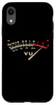 iPhone XR Retro Classic VU Meter Vintage Stereo Music Lover Men Women Case