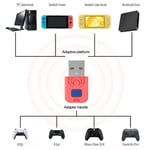 Contr?Leur Usb Sans Fil Bluetooth Pour Ps5 Ps4 Xbox One S/X Adaptateur Compatible Pour Ns Switch Switch Lite Switch Oled Pc Steam