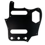 Jaguar Compatible Scratchplate for Fender Japan- Black 1 Ply