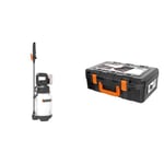 WORX - Pulvérisateur de Jardin sans Fil 20V - 5 litres - WG829E.9 & Coffret De Rangement pour Outils Ã‰lectroportatifs WORX (Malette Ã€ Outils Pratique pour Ranger Vos Accessoires