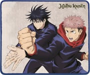 Jujutsu Kaisen Tapis de Souris Gaming 32 x 27 cm - Base antidérapante - Motif Megumi et Yuji