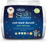 Silentnight Safe Nights Cot Bed Duvet 4 Tog – anti Allergy Lightweight Soft Snug