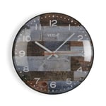 Horloge Murale Versa Bleu Plastique [4,5 x 31 x 31 cm]