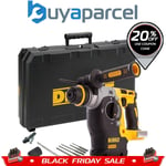 Dewalt Cordless XR 18v SDS Brushless Hammer Drill 3 Mode SDS+ + Case +Chuck Set 