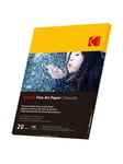 KODAK 21x29.7cm Matte Smooth Photo Paper 230g/m² 20 Sheets