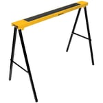 Performance Tool W54035 Folding Metal Sawhorse (250 lb capacity), Black