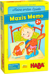 HABA 306061 – Mes Premiers Jeux – Maxis Memo, Jeu pour Enfant à partir de 2 Ans, fabriqué en Allemagne, Multicolore