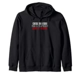 CHICKS DIG SCARS PAIN IS TEMPORARY GLORY IS FOREVER Zip Hoodie