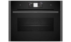 Neff C24FT53G0B N 90, Built-in compact oven with steam function 60 x 45 cm Graphite-Grey