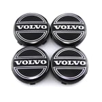 Volvo01- 64MM 4-pack Centrumkåpor Volvo