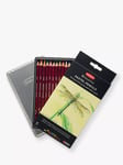 Derwent National Trust Pastel Drawing Pencils, Set of 12