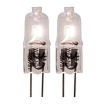 Elexity - Lot de 2 ampoules Halogène 7W G4 Pépite